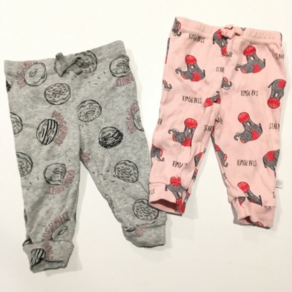Bundle of Rosie Pope Pants sz 3-6 m Baby Girl Bottoms Bundle - Picture 1 of 5